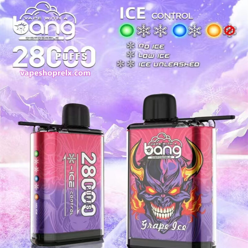 Bang 28000 Puffs拋棄式電子煙 可定製冰控一次性霧化棒 台灣電子煙批發|煙潮商城