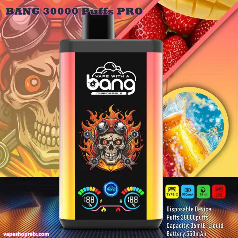 Bang 30000 Puffs PRO一次性電子煙 獨特雙口味設計 超大容量 爆款 台灣電子煙批發|煙潮商城