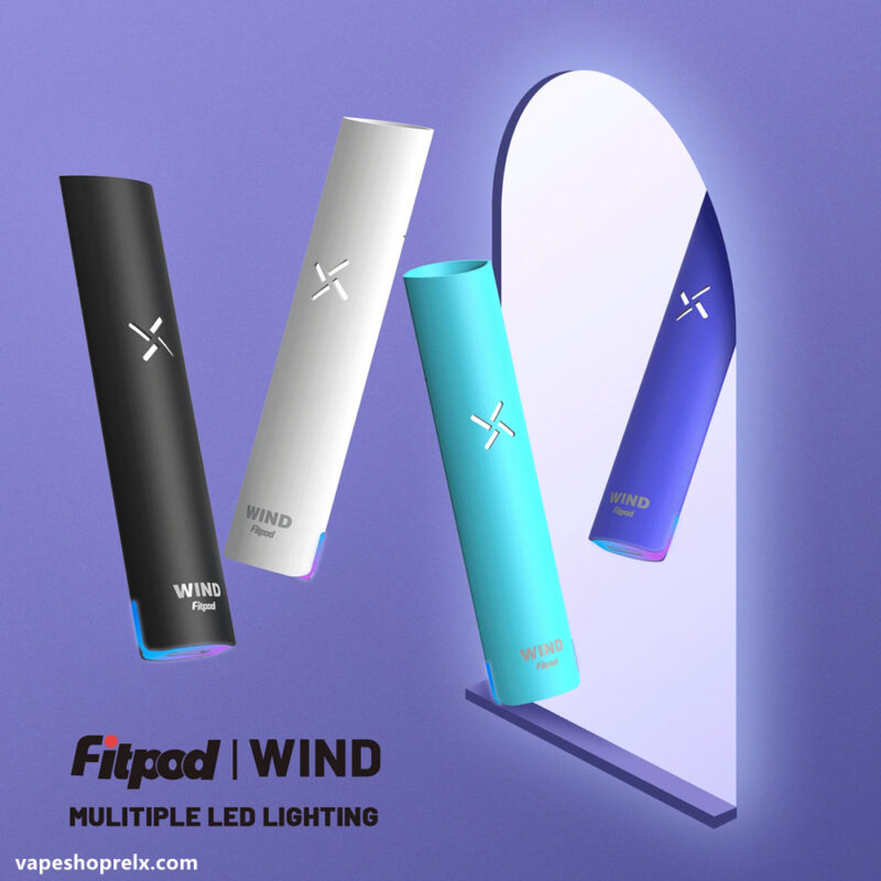 Fitpod Wind主機/四擋調節電子煙/Type-c/通用RELX一代 SP2 LANA/711到付|煙潮商城