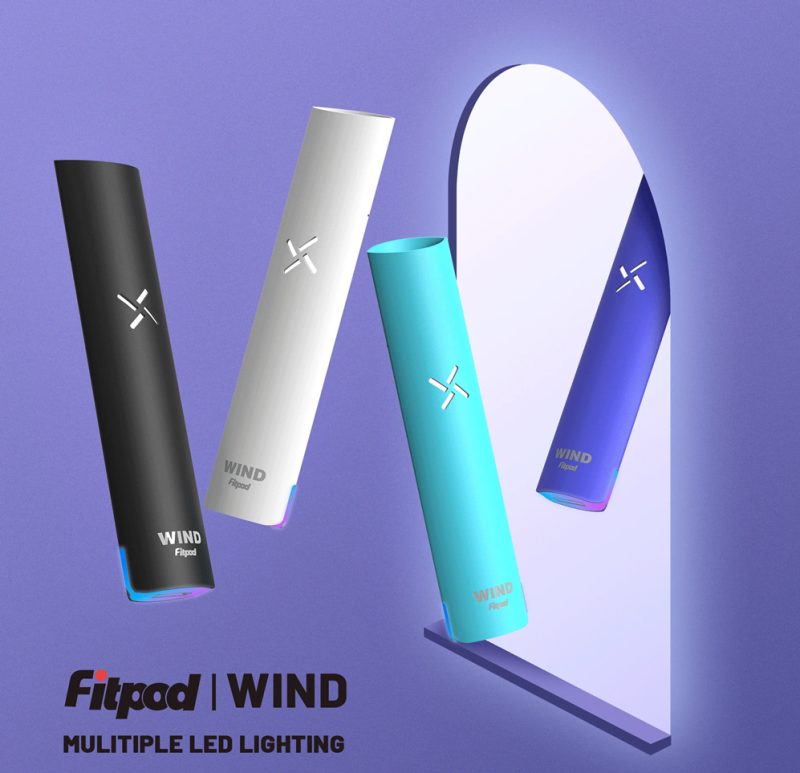 Fitpod Wind主機/四擋調節電子煙/Type-c/通用RELX一代 SP2 LANA/711到付|煙潮商城