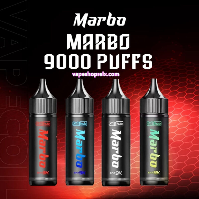 Marbo Bar 9000 Puffs拋棄式電子煙 一次性霧化棒 泰國爆款 台灣現貨 711到付|煙潮商城