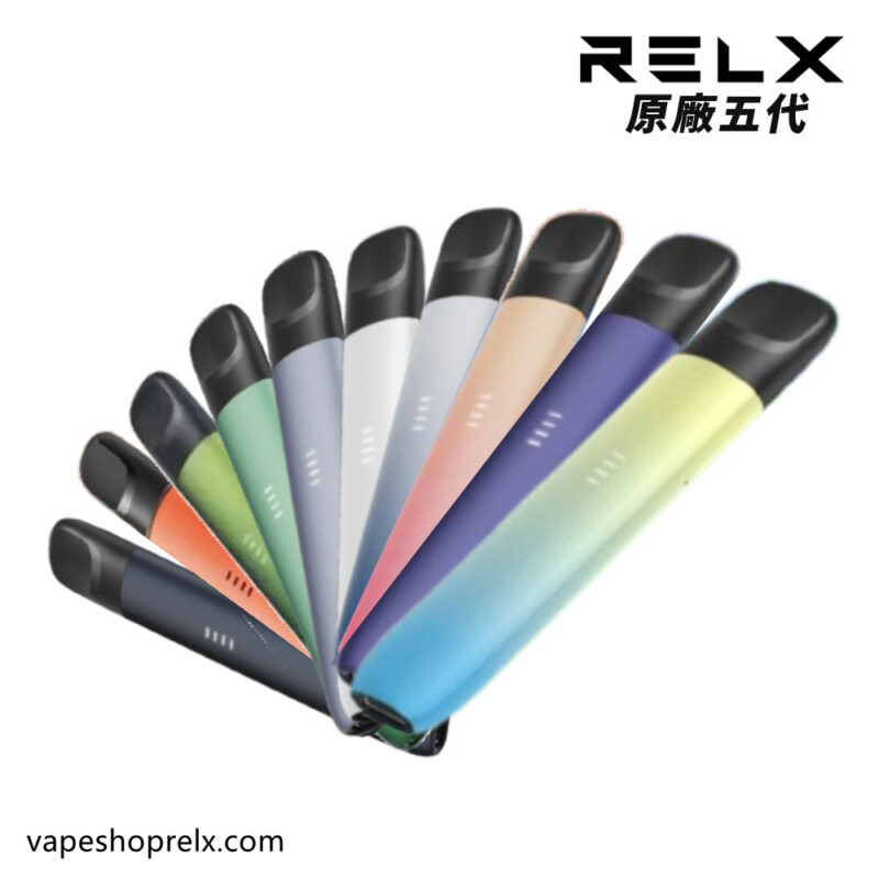 原廠正品 悦刻最新系列 Relx 主機 5代幻影霧化電子煙主機煙桿 潮汐電量顯示 通配4代5代煙彈|煙潮商城