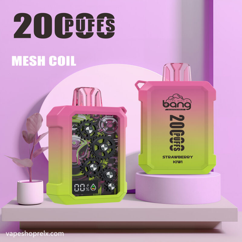 Bang Wheel 20000 Puffs 一次性拋棄式電子煙/全新齒輪外觀/超大容量可充電霧化棒|煙潮商城