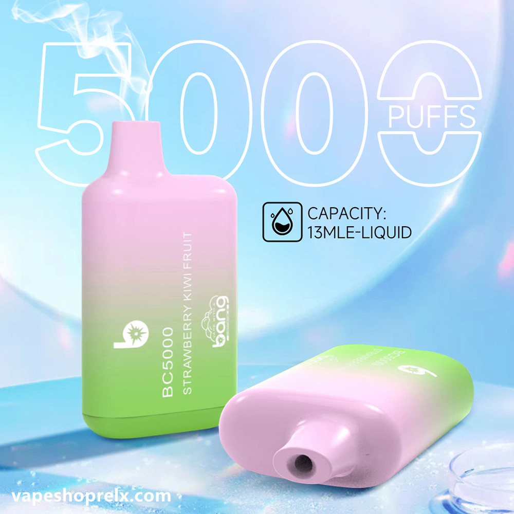 全新升級Bang BC 5000口一次性拋棄式電子煙 歐美爆款|煙潮商城